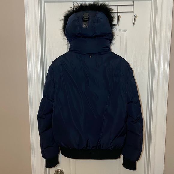 RUDSAK - STEPHAN MEN'S DOWN BOMBER | Navy Blue SIZE MEN S/P WINTER PARKA BOMBER - Picture 2 of 16